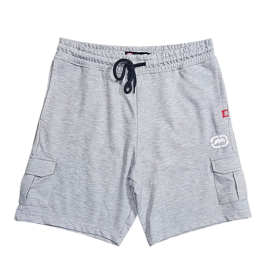Mens fleece cargo shorts