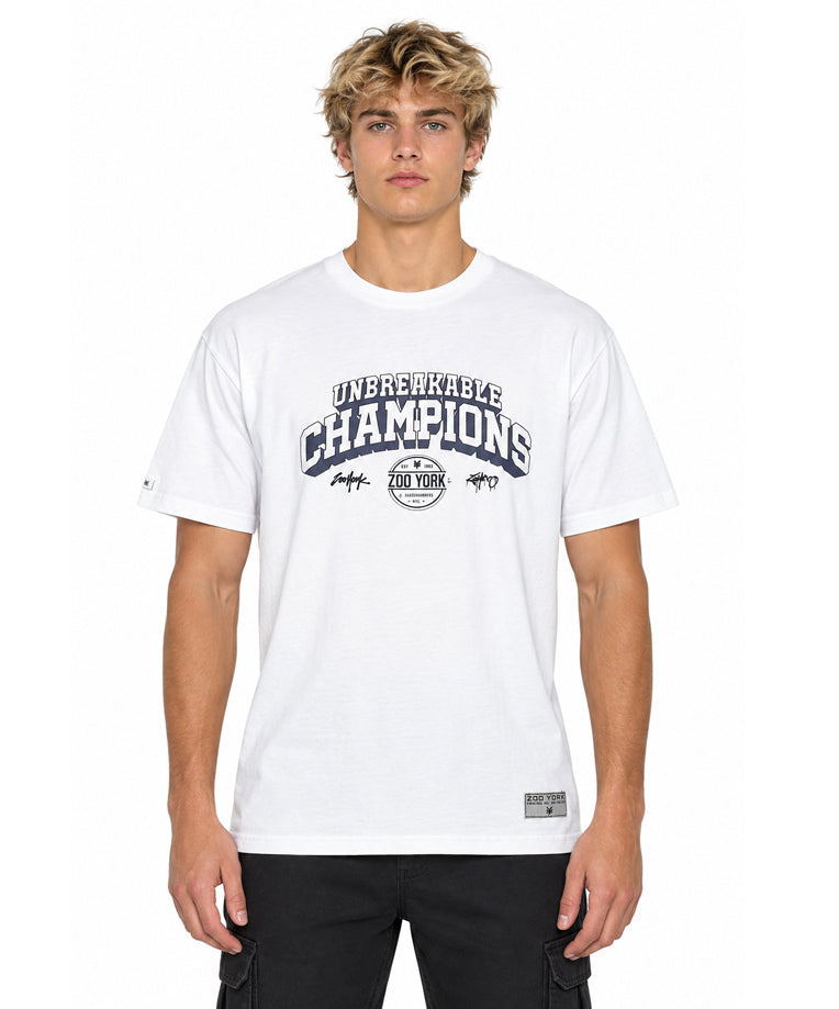 Zoo York Bold Text Logo Tee - White