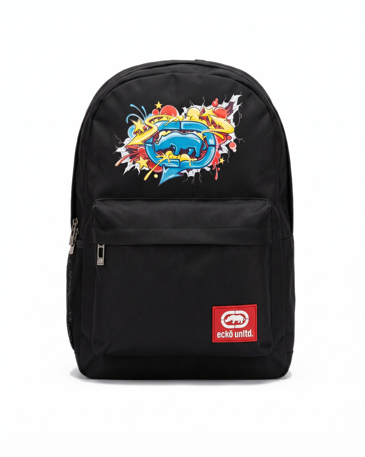 Ecko Unltd Graffiti inspired Backpack - Black