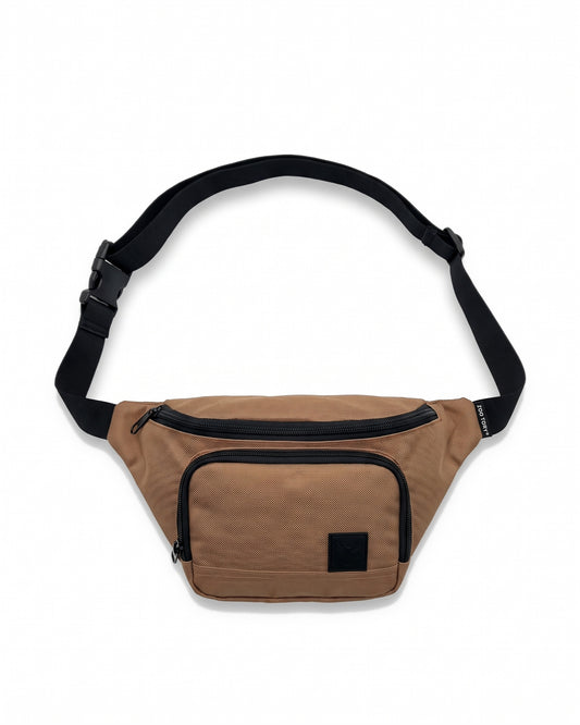 ZOO YORK Fanny Pack Simple Design - Stone Brown