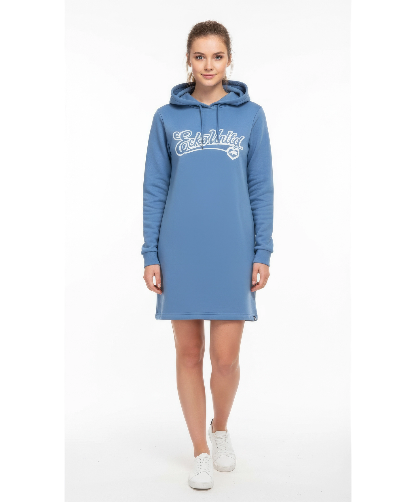 Ladies hooded dress