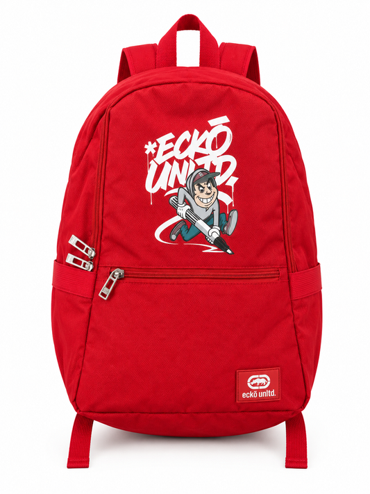 Ecko Unltd graffiti Tag Backpack - Red