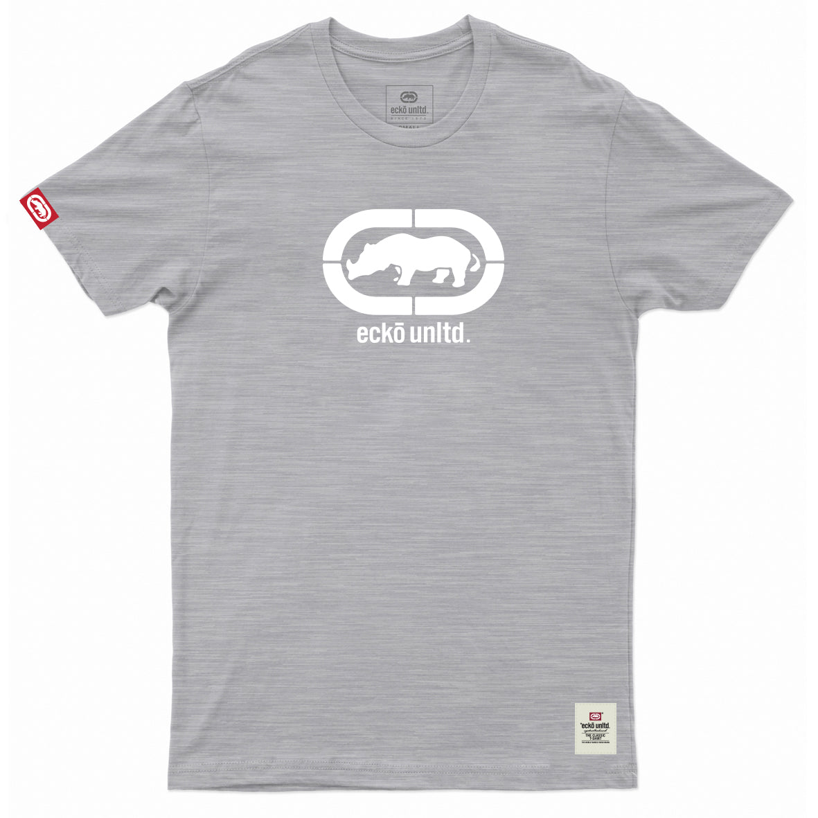 Ecko Unltd Icon Logo Tee - Grey