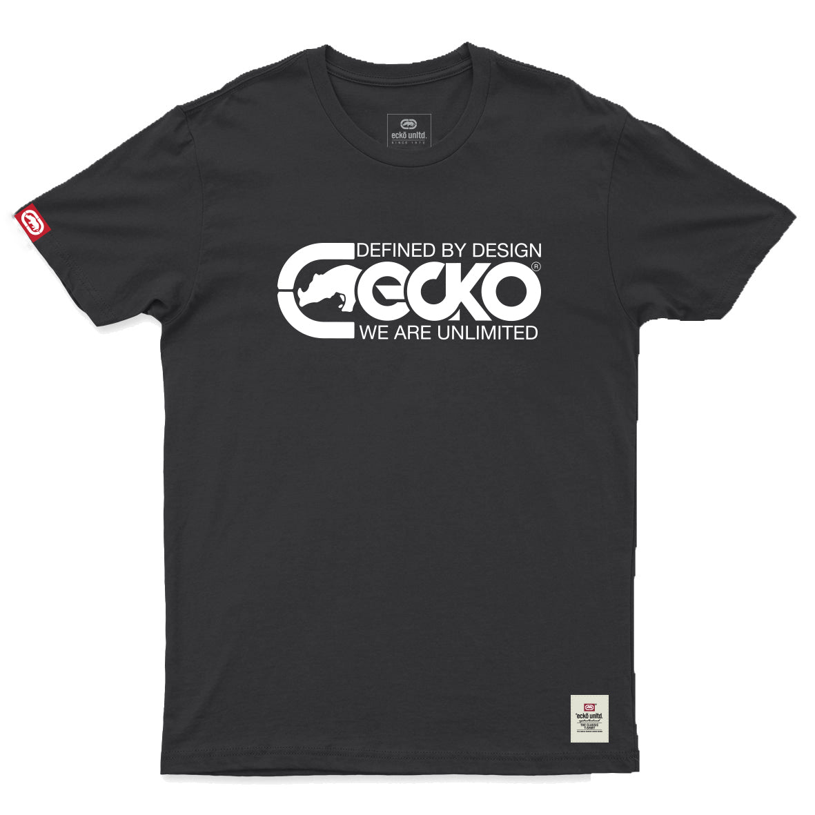 Ecko Unltd Creative Logo Tee - Black
