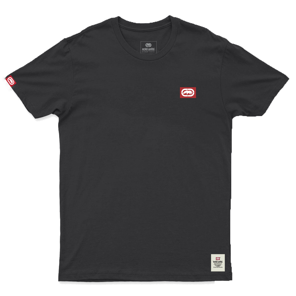 Graphic t-shirt featuring a bold, streetwear-inspired black print - Black