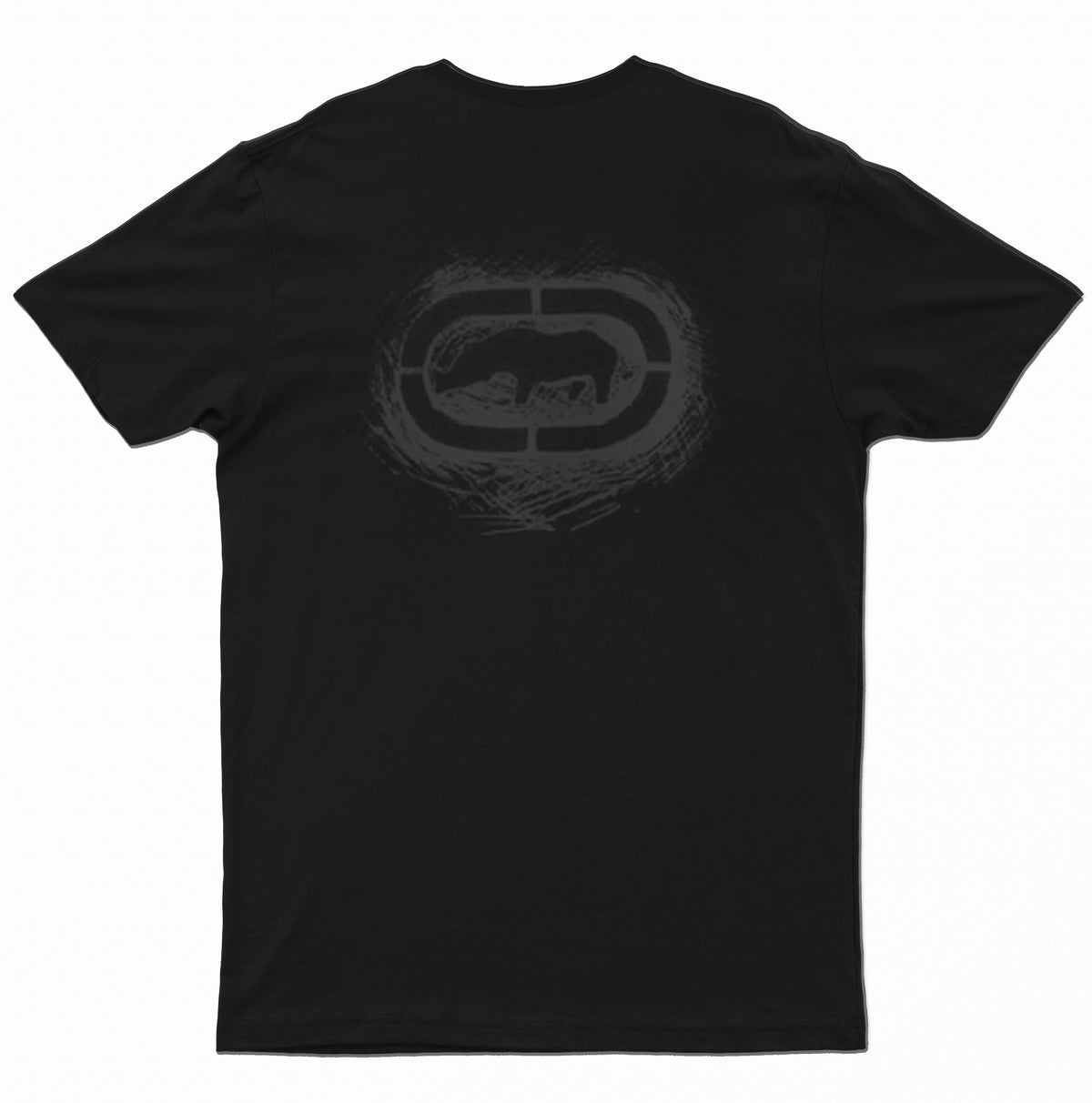 Ecko Unltd Skull Graffiti Tee - Black