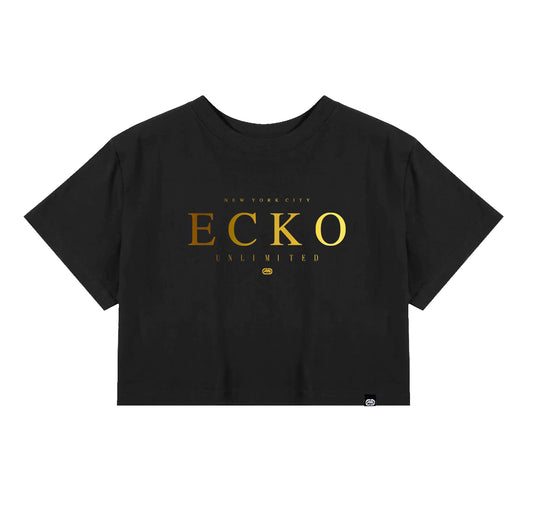Ladies crop tee