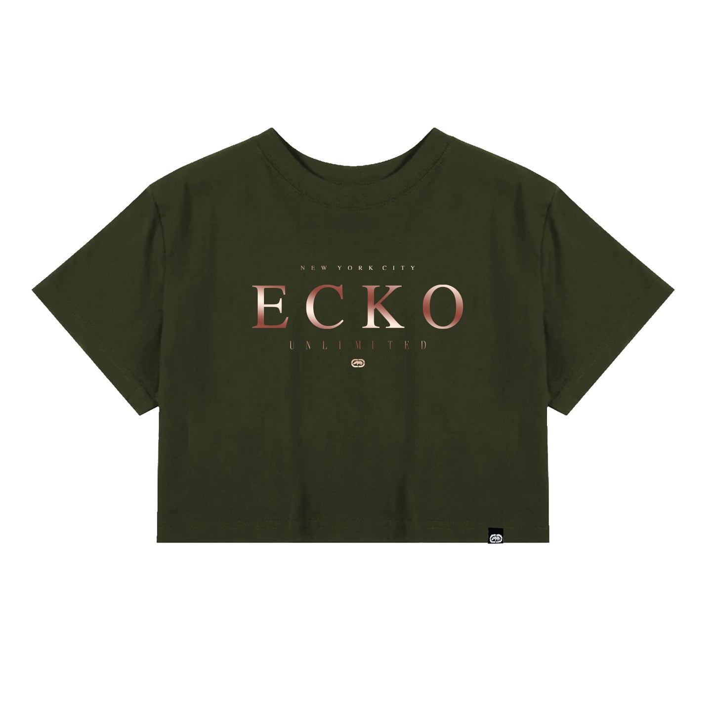 Ladies crop tee