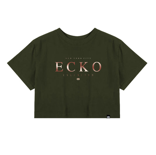 Ladies crop tee