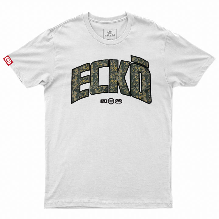 Ecko Unltd Camo Logo Tee - White