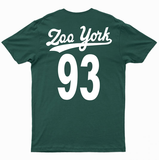 Zoo York Graffiti Logo Tee - Forest Green