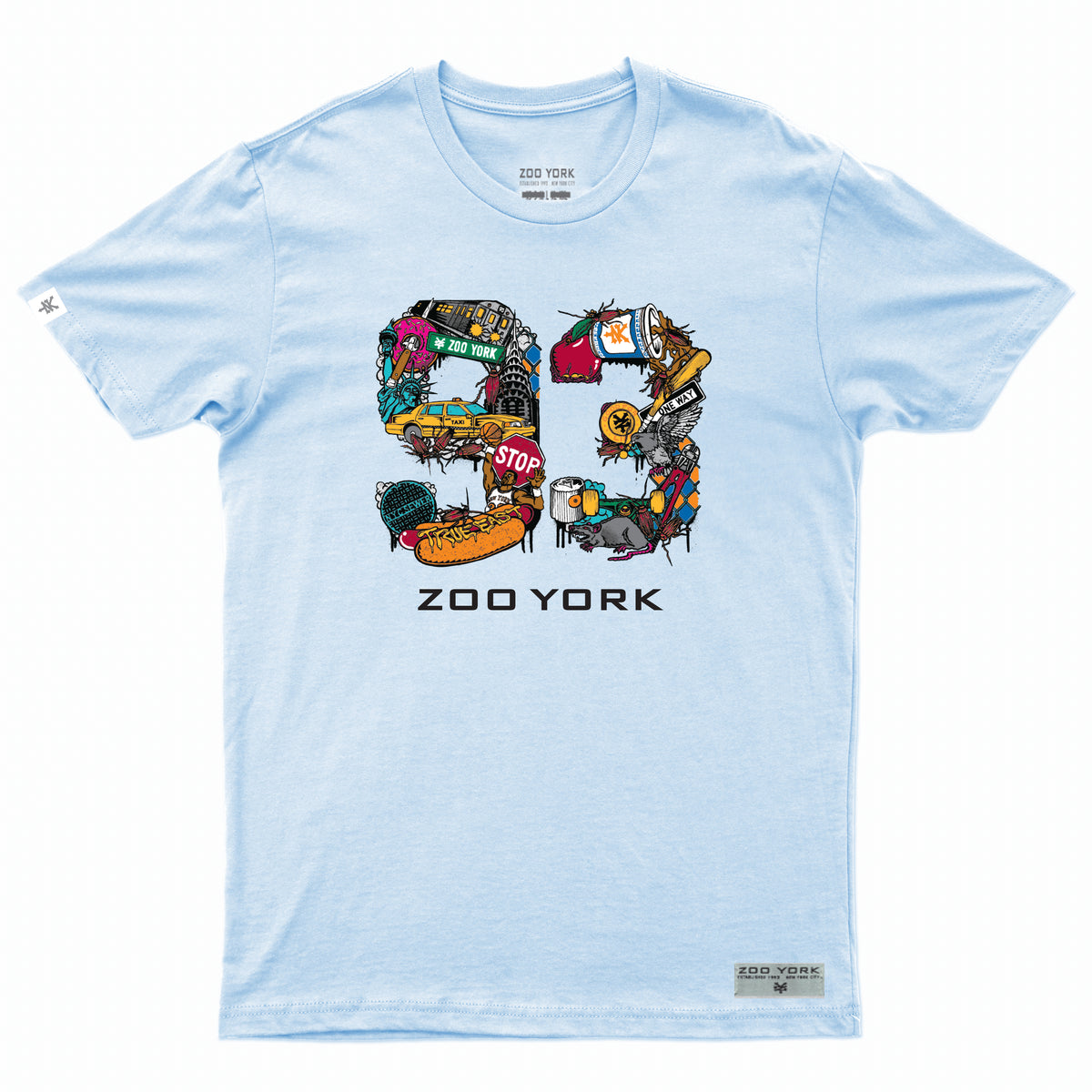 Zoo York Mash Up Art - Blue