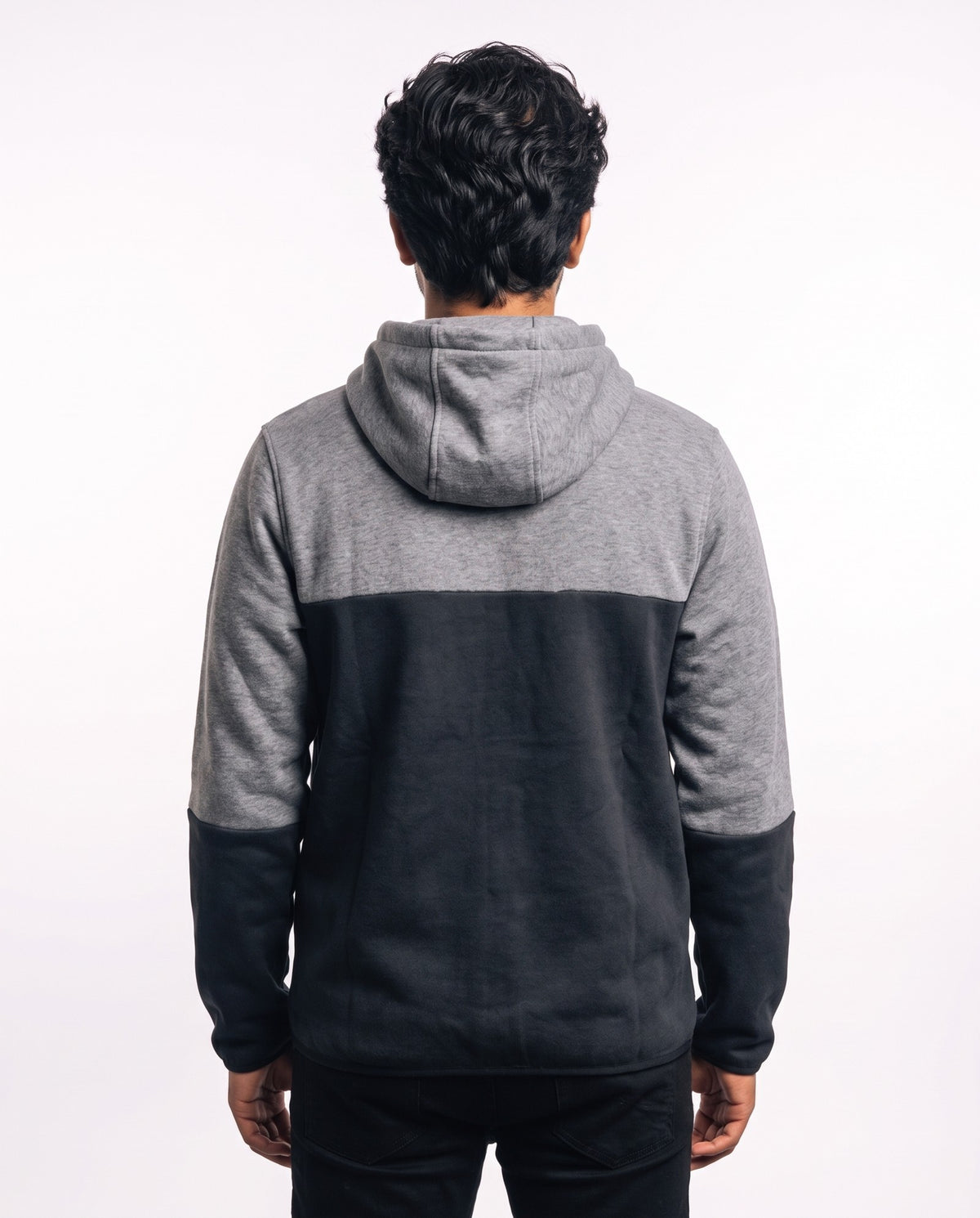 Akademiks Sport Zip Hoodie - Grey/Black