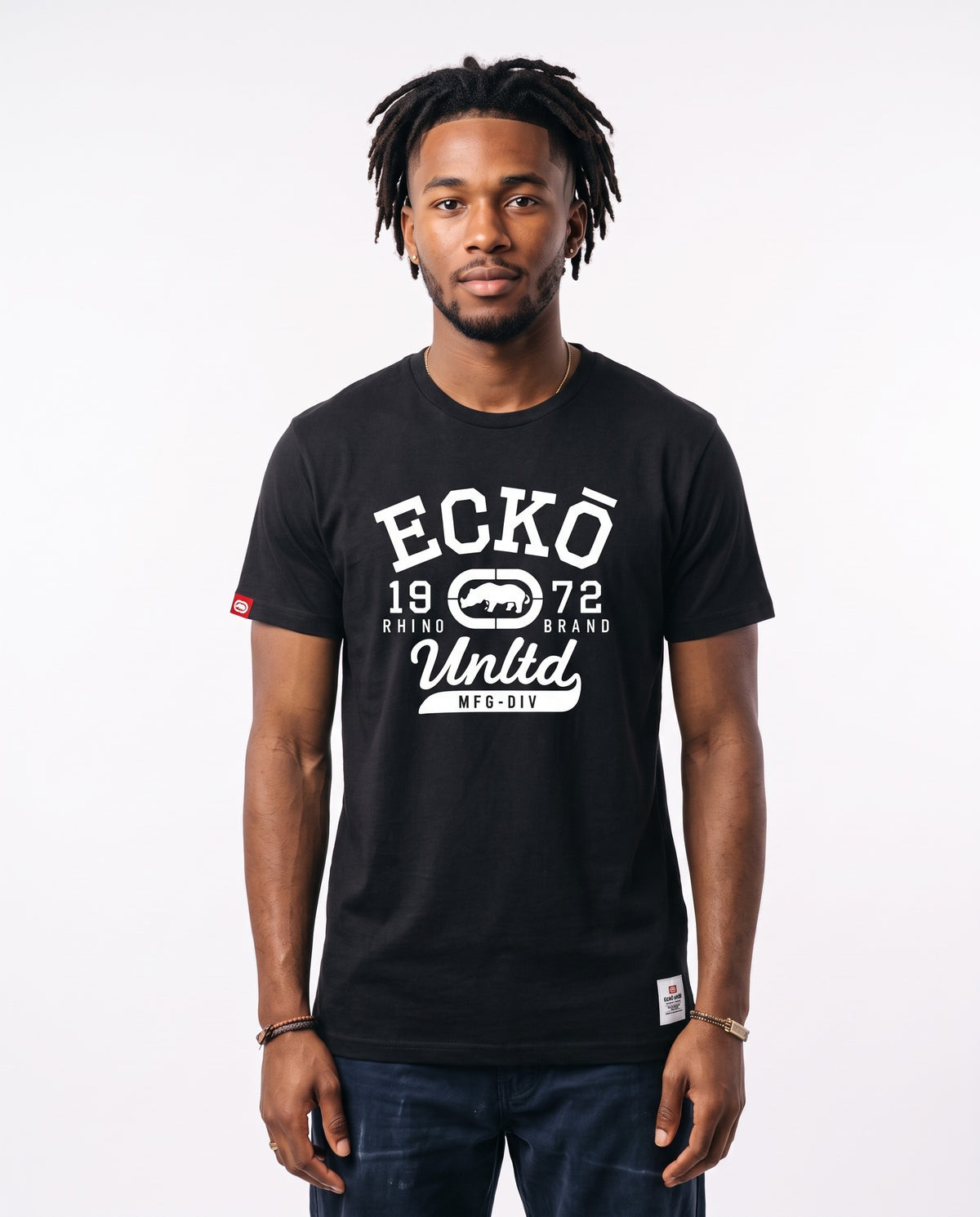 Ecko Unltd 1972 Varsity Tee - Black