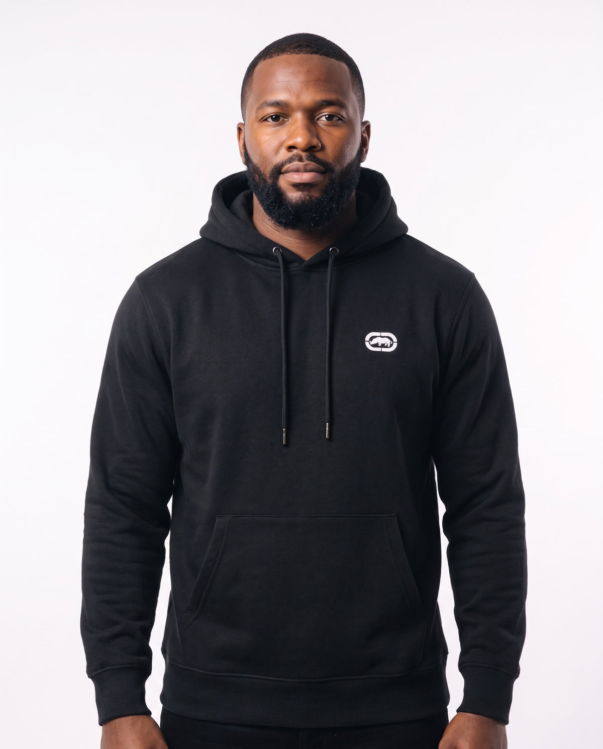 Ecko Unltd Chest Logo Hoodie - Black