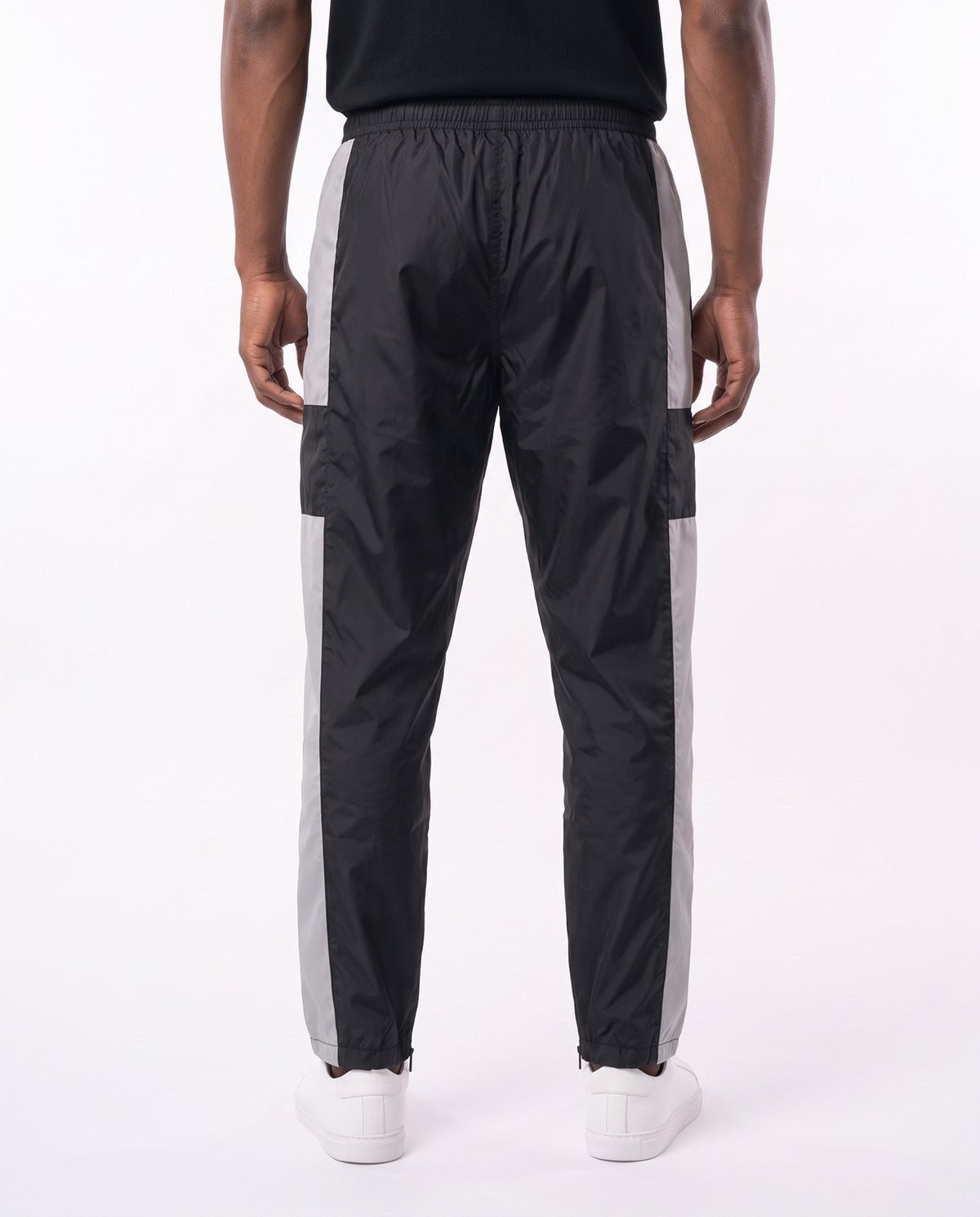 Ecko Unltd Colour Block Track Pants - Black/Grey