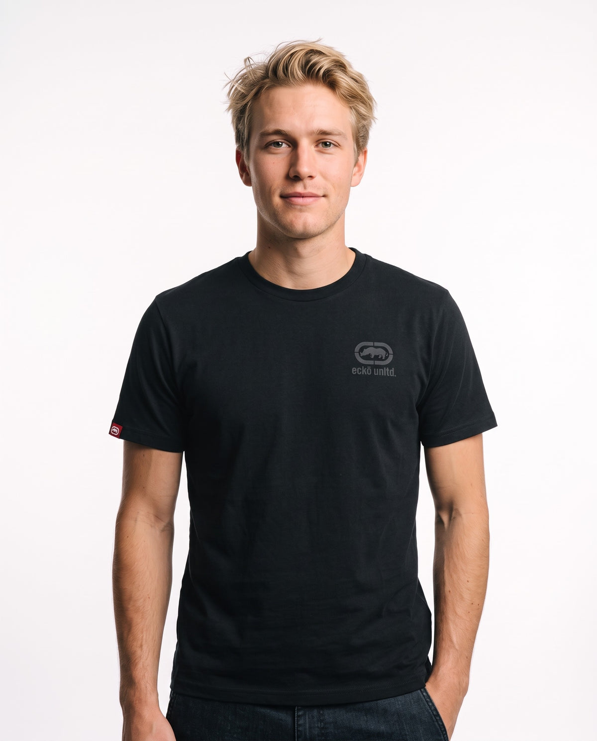 Ecko Unltd Chest Logo Tee - Black