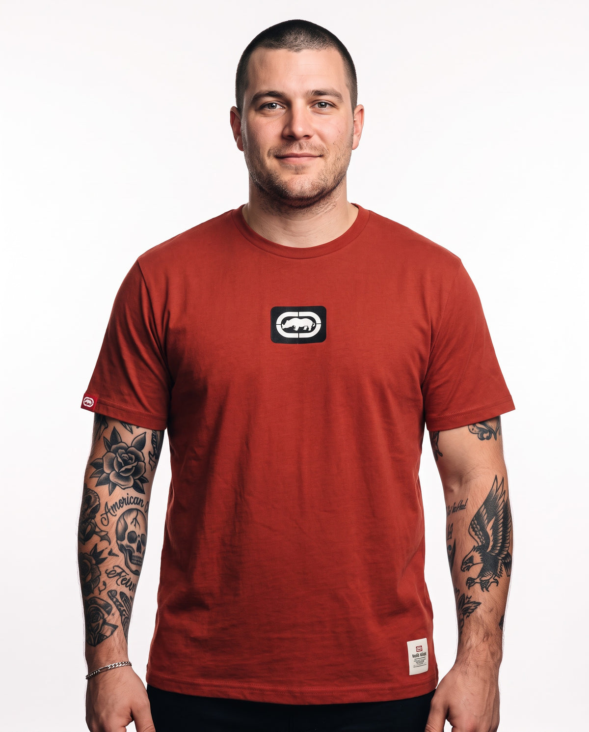 Ecko Unltd Chest Logo Tee - Red