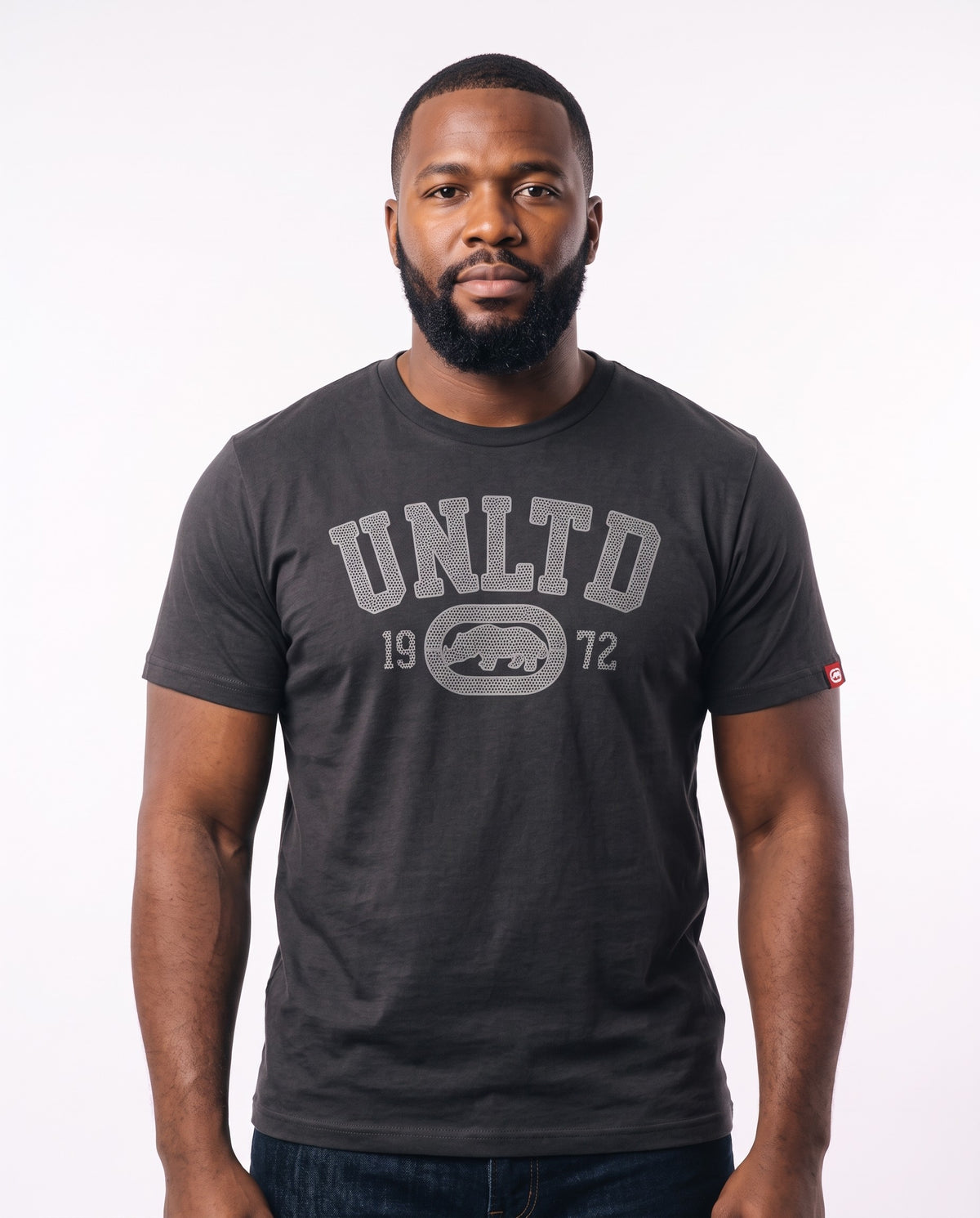 Ecko Unltd Graphic Font Logo Tee - Black