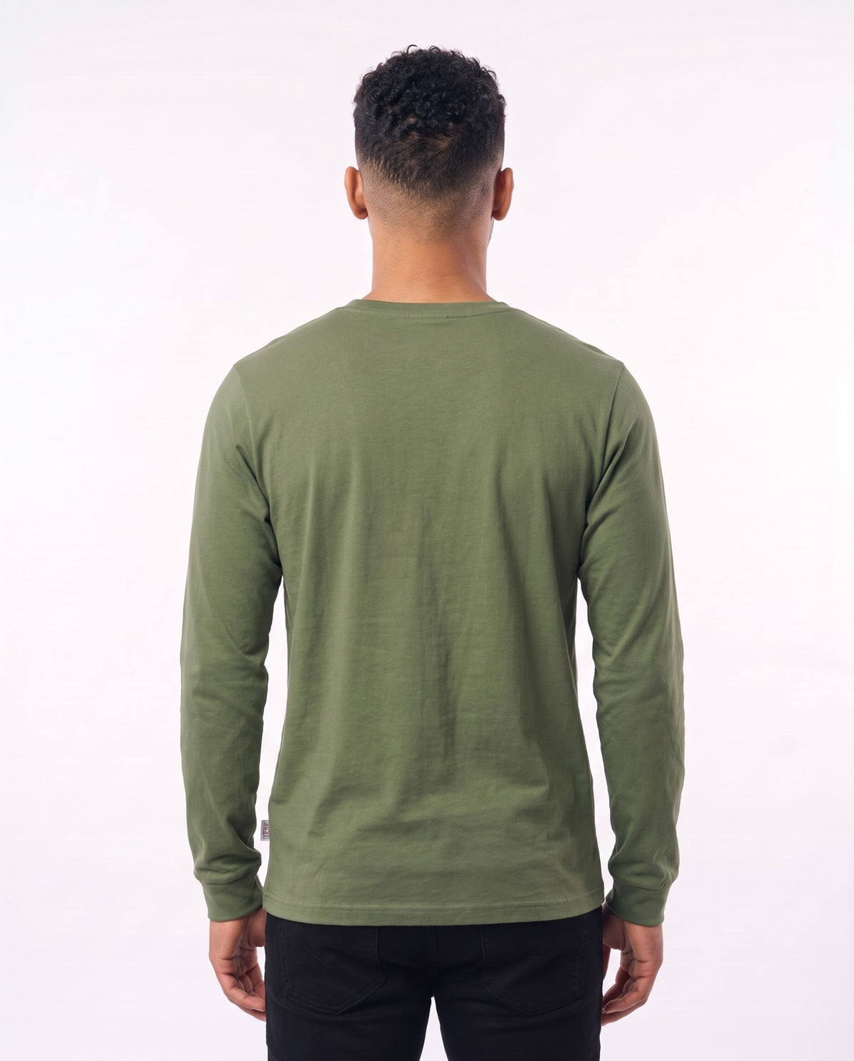 Ecko Unltd Logo Long Sleeve Tee - Olive