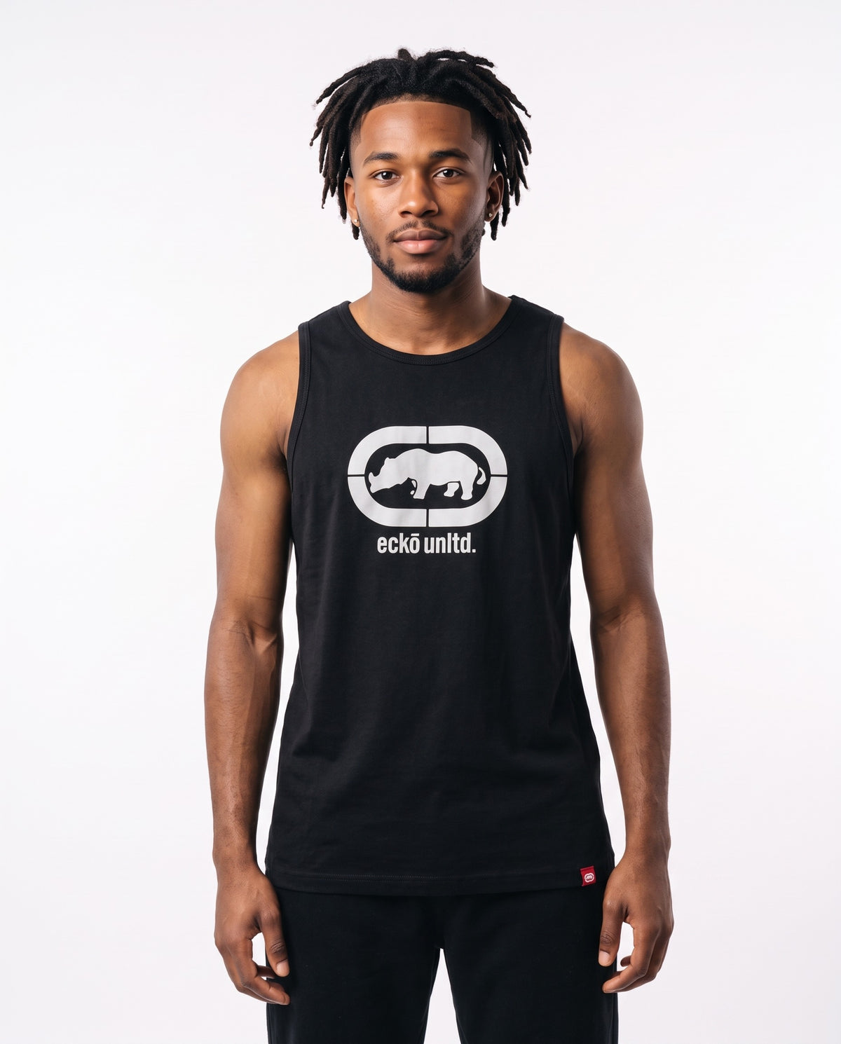 Ecko Unltd Rhino Logo Vest - Black