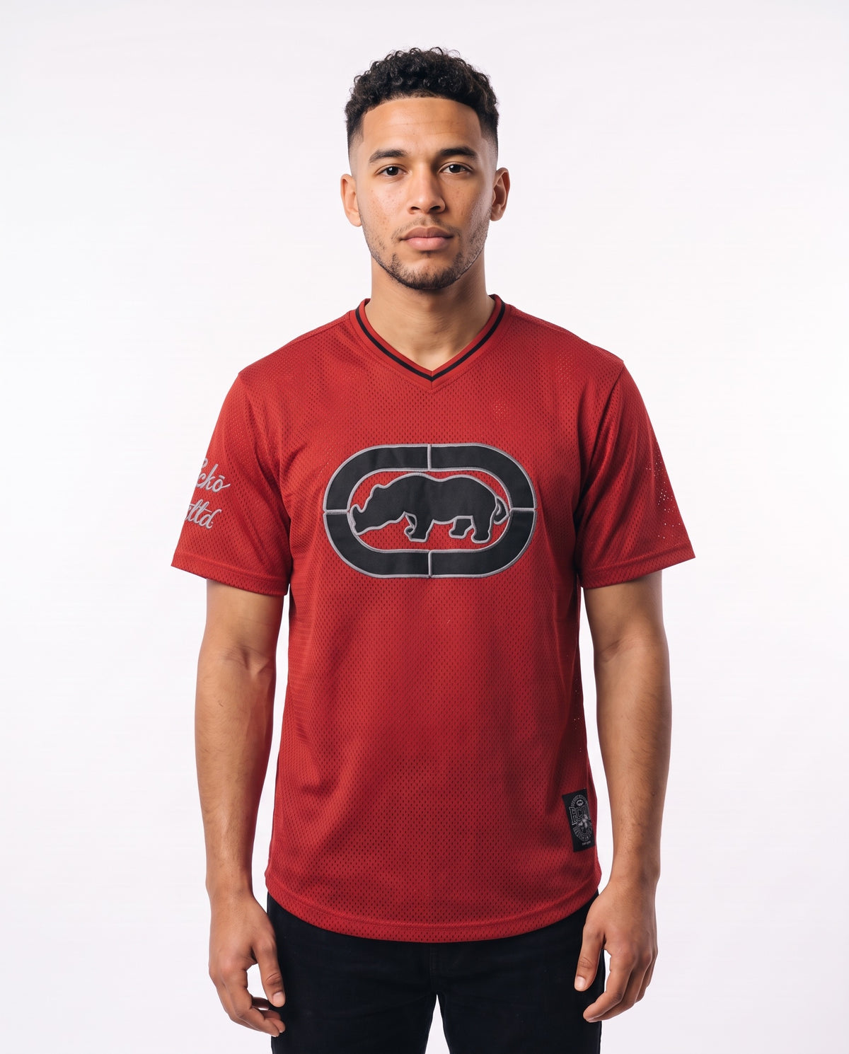 Ecko Unltd Rhino Mesh Jersey Tee - Red