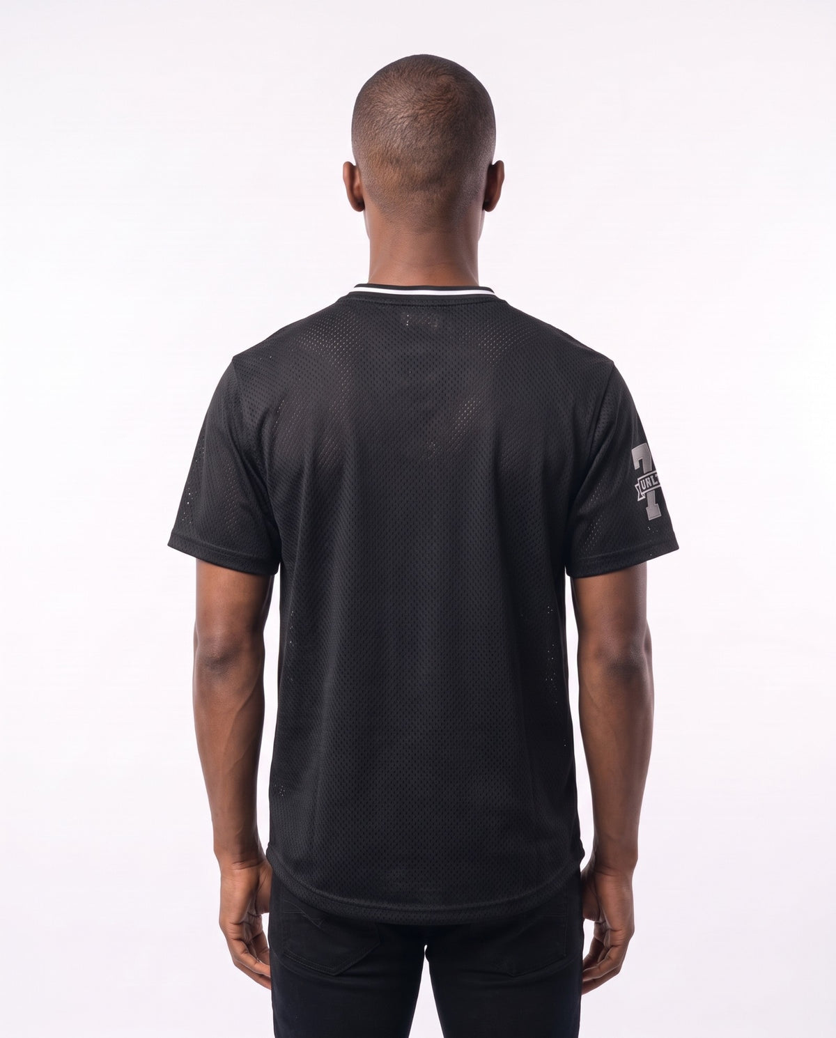 Ecko Unltd Script Mesh Jersey Tee - Black