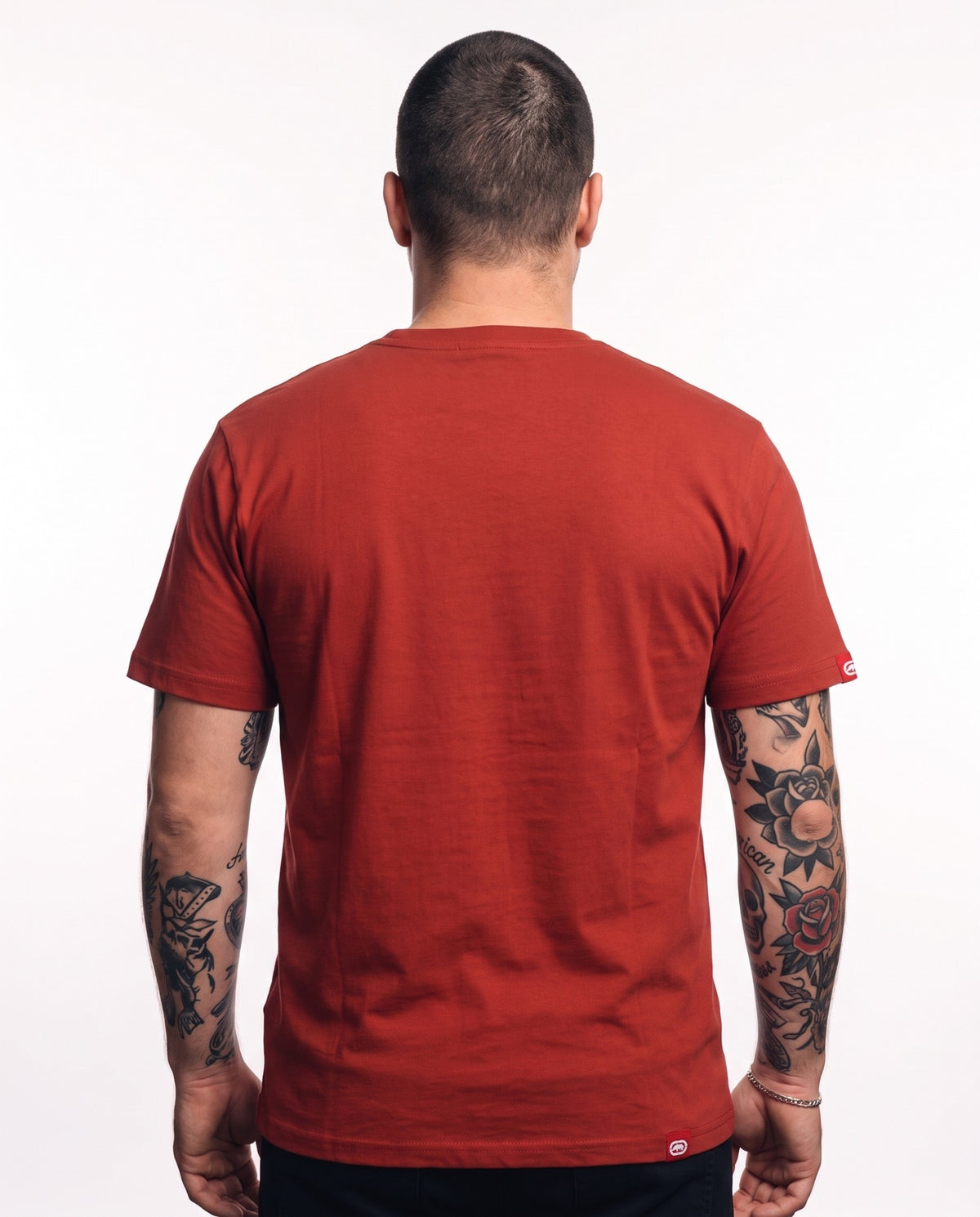 Ecko Unltd Stacked Logo Tee - Red