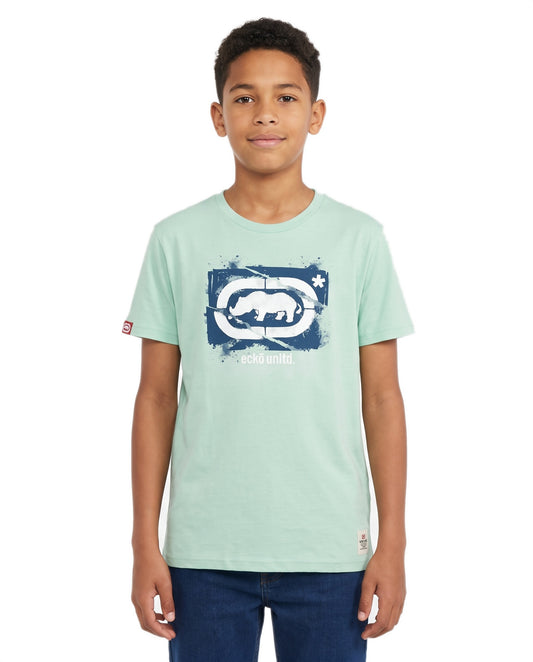 Ecko Unltd Vintage Rhino Badge Tee - Mint