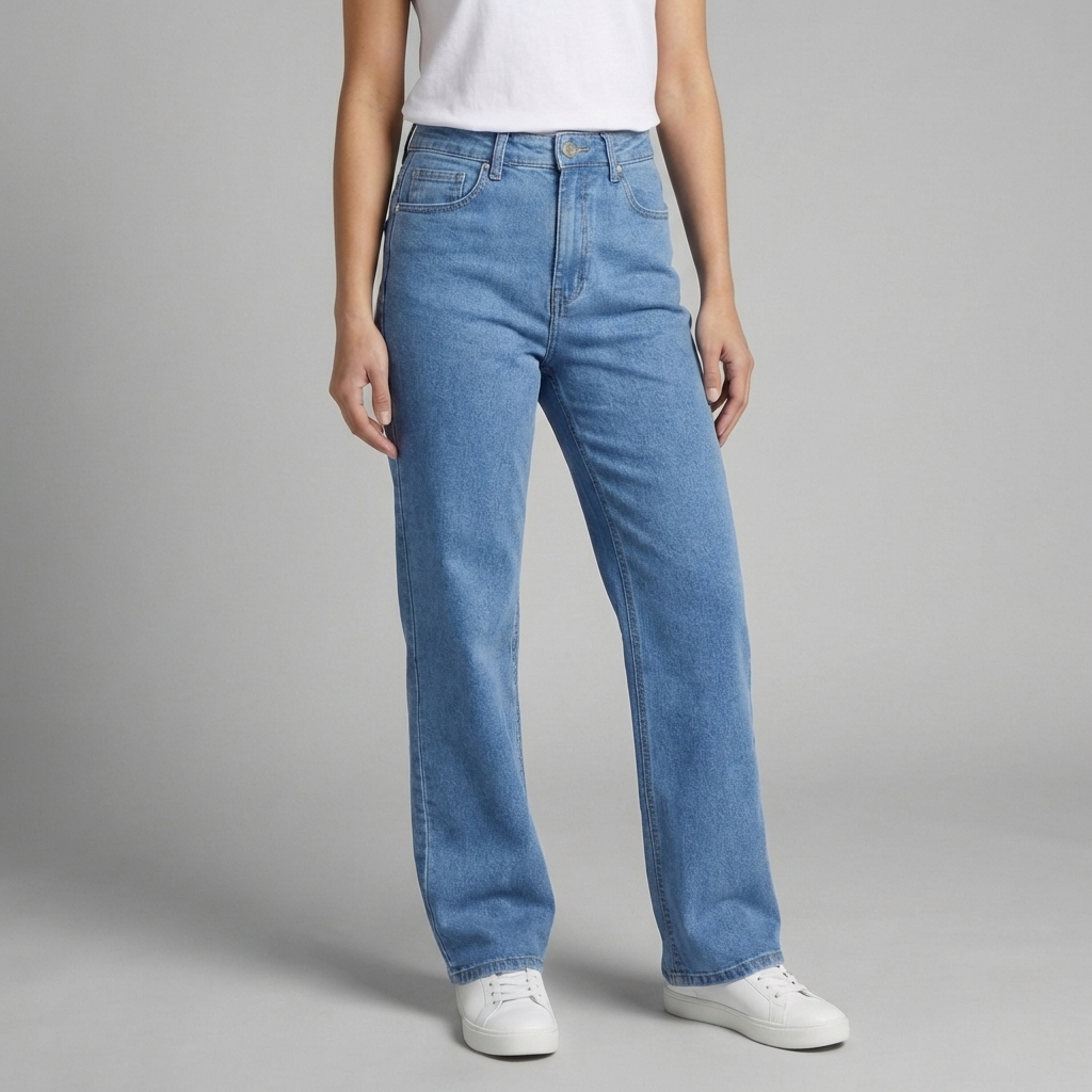Wide Leg Ladies Jean