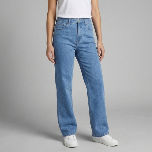 Wide Leg Ladies Jean