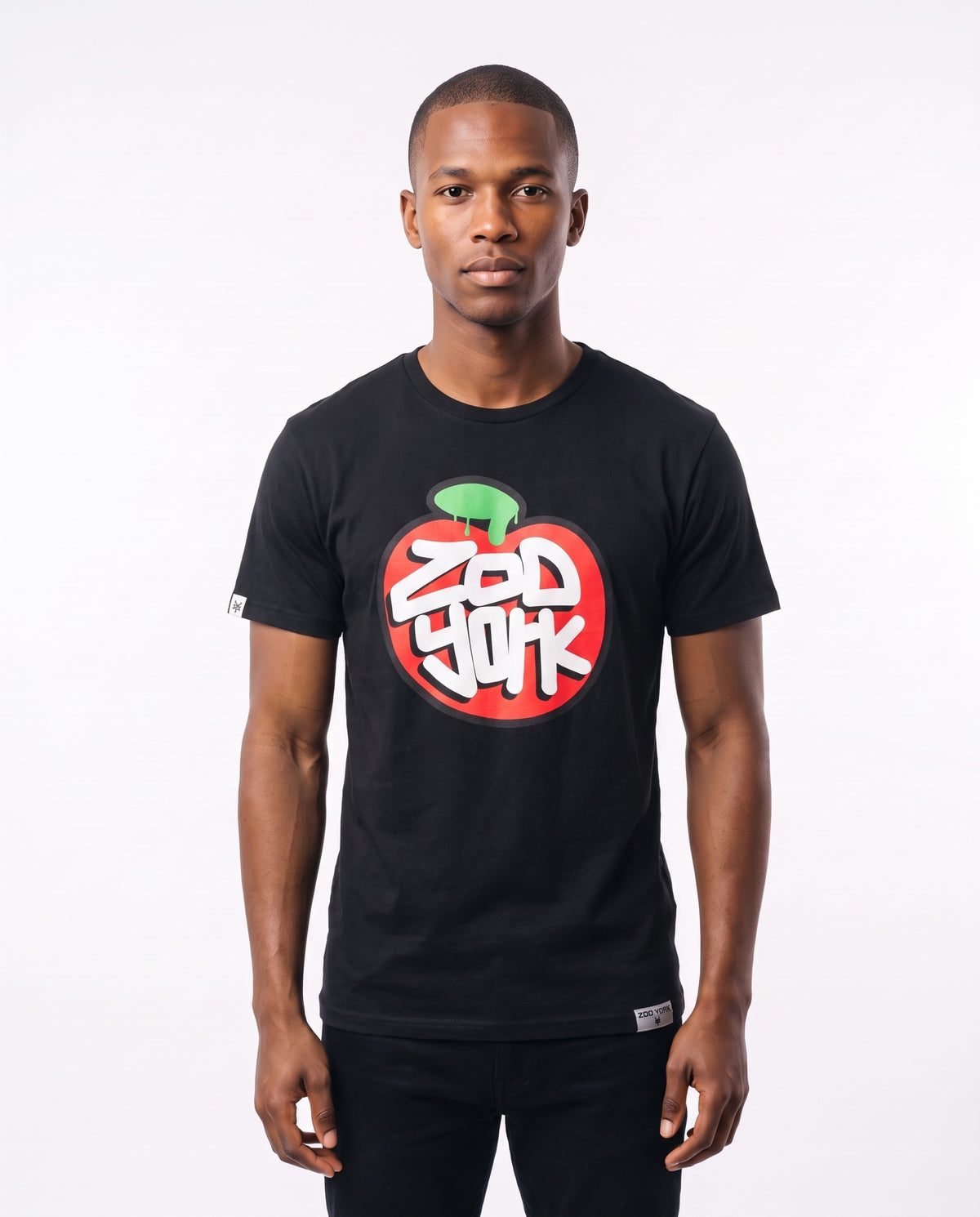Zoo York Apple Logo Tee - Black