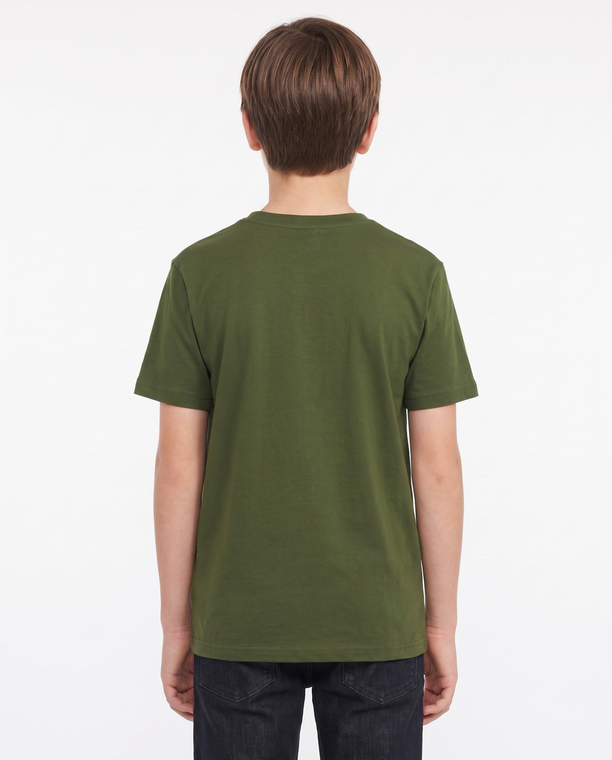 Zoo York Collegiate Boys Logo Tee - Olive