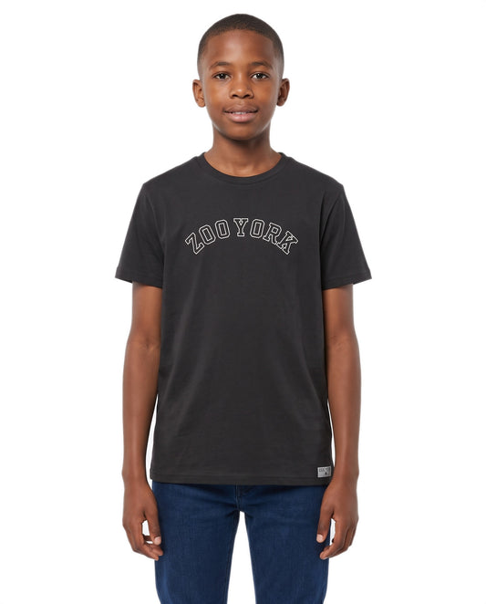 Zoo York Collegiate Logo Boys Tee - Black