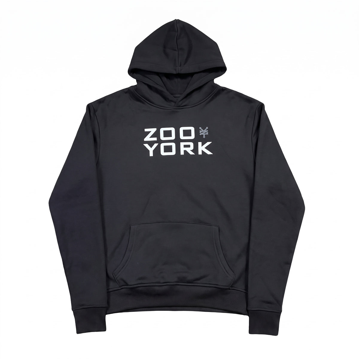 Zoo York Stacked Logo Hoodie - Black
