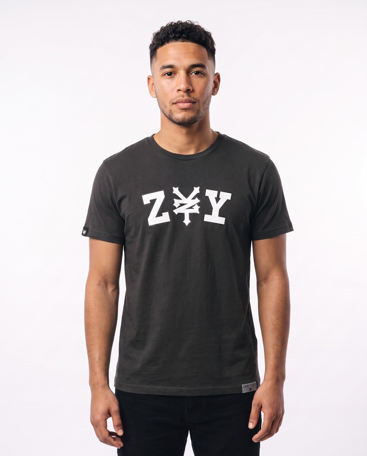 Zoo York ZY Monogram Tee - Black